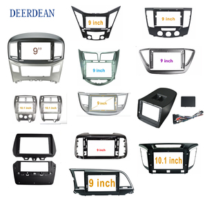 Android autoradio schermo lettore dvd telaio per Hyundai Elantra Tucson accento H1 Getz Sonata escavatore <span class=keywords><strong>kona</strong></span> genesis accessori - Product Image 2