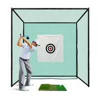 Filet d'entraînement de golf OEM pour frappe, balle et chipping avec cible pour l'exactitude et la précision – Aides à l'entraînement de golf
