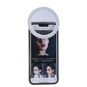 Nhà Máy Giá Selfie flash <span class=keywords><strong>LED</strong></span> Clip-on điện thoại thông minh phụ kiện <span class=keywords><strong>Tiny</strong></span> xách tay điền vào ánh sáng cho điện thoại trang điểm điền tăng cường - Product Image 1