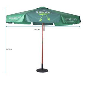 Sombrilla de playa al aire libre, <span class=keywords><strong>Parasol</strong></span> personalizado para Bar, boda, restaurantes, venta al por mayor - Product Image 2