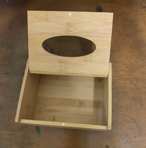 Precio de fábrica Caja de pañuelos de bambú Ecológico de alta calidad - Product Image 2