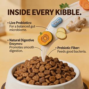 Nourriture pour chats à base de viande biologique naturelle, riche en protéines <span class=keywords><strong>et</strong></span> faible en matières grasses, soin gastro-intestinal, prise de poids, chaton adulte, toutes les étapes de vie, nourriture universelle - Product Image 6