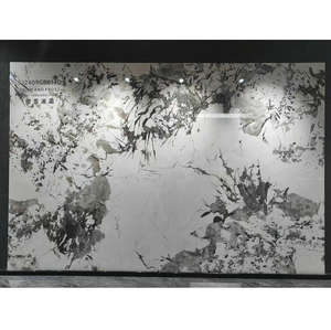 Moderno 1200x2400x9mm losas de porcelana esmaltada pulida de lujo aspecto de mármol Villa Hotel parque temático pared <span class=keywords><strong>suelo</strong></span> azulejos decoración de la habitación - Product Image 1