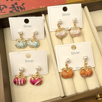 Nouvelles boucles d'oreilles en brocart Song de style chinois, ornées de tungstène, tendance nationale, style antique pour femmes, pour Cheongsam