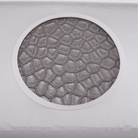 SUPER Kühlendes Gel-Memory-Schaum-Kissen mit Nackenstütze, geometrische rechteckige Form, langsam rückfederndes Nackenkissen für Zuhause und Bett