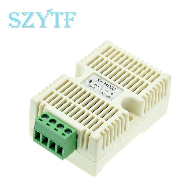 XY-MD02 Modbus SHT20 Temperature Humidity Transmitter Detection Sensor Module RS485 Signal Analog ICs