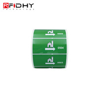 Étiquette électronique RFID, étiquette pare-brise, étiquette fragile anti-transfert, étiquette ETC, Impinj R6-P UHF ISO 18000-6C, stationnement intelligent