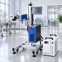 Machine de marquage laser UV à fibre optique volante 3W 5W 10W 15W 20W
