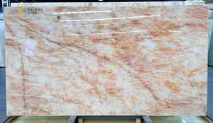 Losas de Cuarcita Rosa Natural Translúcida YUSHI, Cristallo, para Cocina y Uso en Exteriores, Impermeables - Product Image 5