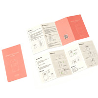 Livret plié personnalisé en papier laminé imprimé offset, mini livre d'instructions, manuel d'utilisation avec impression couleur
