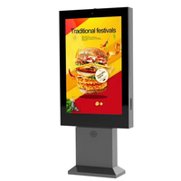 1080P 49 "publicité vidéo TV projecteur interactif LED écran LCD publicité extérieure affichage numérique affichage support de sol