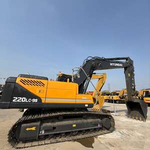 Excavadora Hyundai 220-9s Usada Excavadora sobre orugas con buena calidad y en buenas condiciones para la venta - Product Image 1