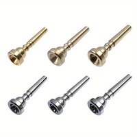 Trumpet Mouthpiece 3C 5C 7C Universal Brass Instrument Accessories Professional Practice Golden Silver Replacement