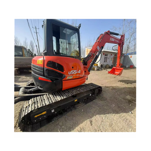 Excavateur U55-4 KUBOTA d'occasion en bon état et à bas prix Mini excavatrice japonaise originale de 5 tonnes à vendre - Product Image 1