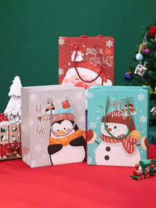 Giáng sinh Hộp Quà Tặng sóng tái chế vận chuyển hộp giấy kraft gửi thư bao bì hộp - Product Image 4