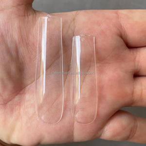 Pointes longues carrées XXL naturelles Conception chaude Couverture complète Pointes d'ongles en gel souple Court à la mode de haute qualité <span class=keywords><strong>Press</strong></span> <span class=keywords><strong>on</strong></span> <span class=keywords><strong>Nails</strong></span> pour la vente en gros - Product Image 3