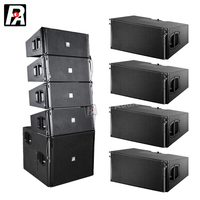 Système audio professionnel passif PA Dual 12 pouces Line Array, 1000W, avec connectivité Speakon, compatible avec Stage V8