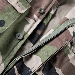Uniforme français de camouflage F1 / F2 avec uniformes de test tactique à vendre uniforme français F1 F2 Rip-stop