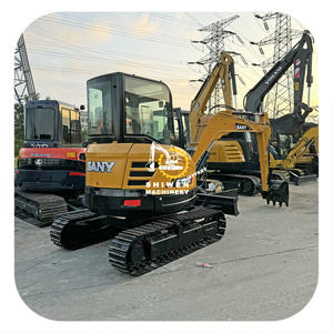 Miniexcavadora Usada de 3.5 Toneladas SANY SY35U en Stock, Excavadora de Segunda Mano para Uso Doméstico, SANY SY35 SY55 SY60 en Oferta - Product Image 1