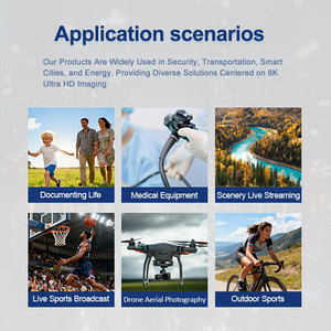 กล้องบ็อกซ์ 4K ซูมออปติคอล 30 เท่า หน้าจอสัมผัส ไมโครโฟนในตัว ความละเอียด Full HD 120fps สโลว์โมชั่น ช่องต่อ XLR เสียงสองทาง ตรวจจับความเคลื่อนไหว - Product Image 6