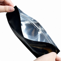 Pochette plate personnalisée à fermeture éclair, finition mate, avec design sur mesure pour sacs en Mylar pour tabac et cigares