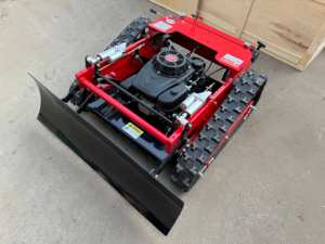 工場直販 業務用コードレス4ストロークハイブリッド油電併用DIY遠隔操作除草機（斜面地帯の広葉雑草用） - Product Image 6