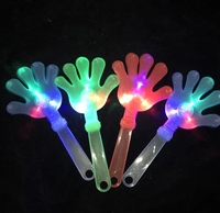 Prix de gros Clapet lumineux LED Light Up Hand Tappers Noisemaker Toys Party Toy For Spoots Concert Cheering