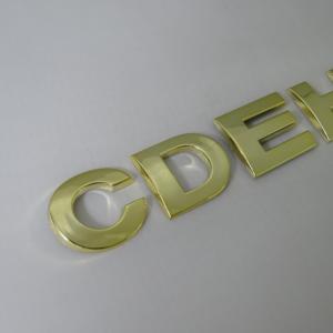 Decalcomanie con logo con emblema con lettere d'oro per auto personalizzate per adesivi Quattro <span class=keywords><strong>Volvo</strong></span> Suzuki Mazda Skoda Ford Audi Cadillac Lexus - Product Image 5