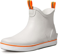 Bottes de jardin pour hommes, souples et antidérapantes, chaussures de pêche pour l'automne et la pluie