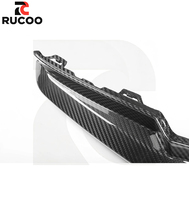 Diffuseur de pare-chocs arrière en fibre de carbone sèche style OEM pour BMW G80 G81 G82 G83 M3 M4, kit aileron arrière, lèvre de spoiler