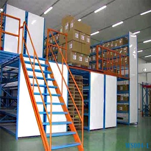 Victory Mezzanine Storage Estantes para neumáticos Unidad de estantería de metal Heavy Duty Rack Sistema de estantería Almacenamiento en almacén - Product Image 5