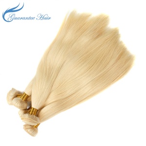Paquetes de Cabello Rubio 613 al por Mayor, Extensiones de Cabello Humano Virgen Brasileño 613 con Cierre de Encaje HD - Product Image 3