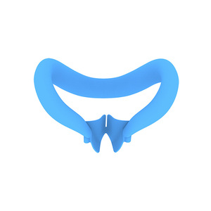 Máscara facial VR de silicona a prueba de luz para Meta <span class=keywords><strong>Quest</strong></span> 3 Interfaz de accesorios Máscara a prueba de sudor Reemplazo de cojín facial - Product Image 5