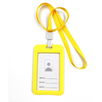 Lanières rétractables en plastique personnalisées pour affaires Porte-badge nominatif de carte d'identité de travail émis en usine Porte-cartes d'identité de bureau