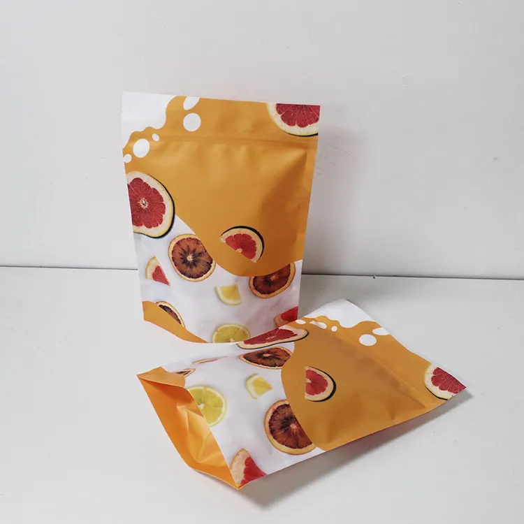 Tiny Bags Customised Flower Packaging Mylar Smell Proof Design Dime With Stickers Custom Printed Horizontal Bag