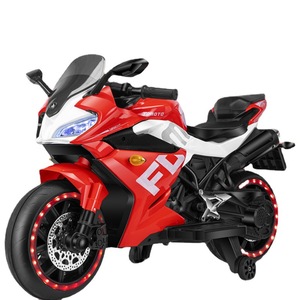 Moto électrique rechargeable TOMBTG pour enfants, jouet pour enfants de 2 à 10 ans, bleue avec lumières et roues - Product Image 3