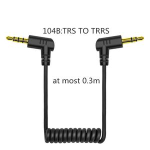 Mâle mâle 3.5mm TRS TRR S <span class=keywords><strong>Jack</strong></span> enroulé plaqué or stéréo Aux Audio câble d'extension téléphone portable Home cinéma PVC veste DSLR caméra - Product Image 2