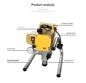 Oferta Especial: Pulverizador <span class=keywords><strong>de</strong></span> Pintura sin Aire <span class=keywords><strong>de</strong></span> Alta Presión Campbell 450E, Eléctrico, 200 Bar, Portátil, para Pintura <span class=keywords><strong>de</strong></span> Látex y Imprimación - Product Image 4