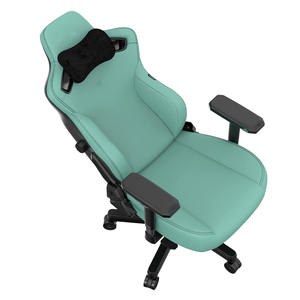 Anda Seat <span class=keywords><strong>Kaiser</strong></span> 3 Tamaño L Silla de juego de cuero de coche verde Silla de jugador Grande y alta con reposabrazos 4D - Product Image 6
