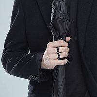 Bague en acier inoxydable rotative, résistante à la rouille et inaltérable, minimaliste, élégante, best-seller, polyvalente et bijou populaire.