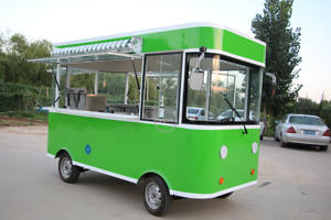 Chariot de rue miniature en acier inoxydable, vente chaude, camion de nourriture électrique pas cher - Product Image 5