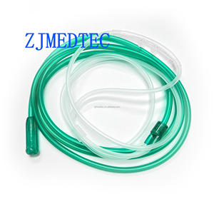 Produit consommable de canule nasale de l'oxygène médical adulte vert pour l'oxygénothérapie - Product Image 1