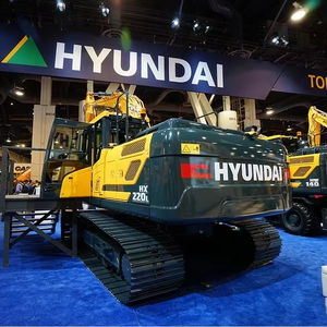 รถตักตีนตะขาบ HX215-9ฮุนไดมือสองส่วนประกอบมอเตอร์1ปี - Product Image 1