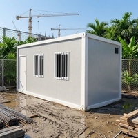 Maison préfabriquée en conteneur modulaire, démontable, pour chantier, bureau ou dortoir de travailleurs