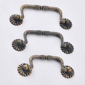 <b>Rustic</b> Zinc Alloy <b>Cabinet</b> Drawer Handles Bar Shape Antique Style Durable Plated Small Medium Large For Furniture - Product Image 2