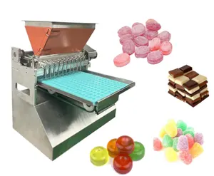 小さなテーブルトップチョコレートキャンディー製造機グミデポジター