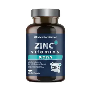 Tabletas de Biotina con <span class=keywords><strong>Zinc</strong></span> Plus de Marca Privada <span class=keywords><strong>para</strong></span> <span class=keywords><strong>el</strong></span> Apoyo Inmunológico <span class=keywords><strong>y</strong></span> <span class=keywords><strong>el</strong></span> Crecimiento del Cabello, Suplemento de Vitamina B6, B12 <span class=keywords><strong>y</strong></span> <span class=keywords><strong>Zinc</strong></span> <span class=keywords><strong>para</strong></span> Hombres <span class=keywords><strong>y</strong></span> Mujeres - Product Image 1