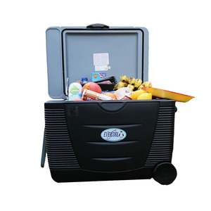 EVERCOOL 45L DC 12 volts bière plateau portable glacière réfrigérateur de voiture avec roues thermoélectrique refroidisseur - Product Image 4