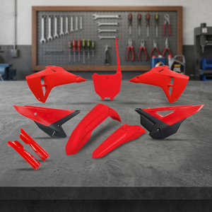 Kit Parafango Posteriore XFUN per CRF 250R 2022-2024 da 999 Pezzi con Serbatoio e Parafanghi in Plastica Completi Parti di Restyling Made in Italy - Product Image 3