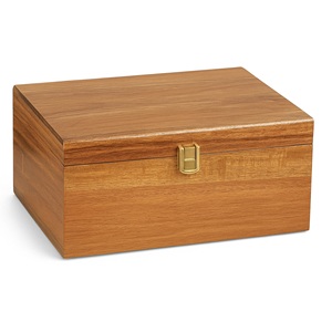 Boîte à bijoux personnalisée en bois avec grille, organiseur de bracelets, plateau à bijoux avec couvercle, style vintage, boîte de rangement pour souvenirs - Product Image 1